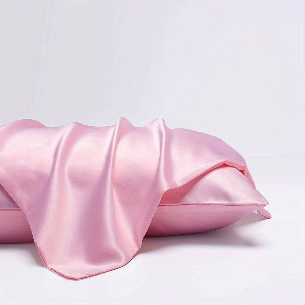 Light Pink Satin Pillowcase 60 x 70 cm