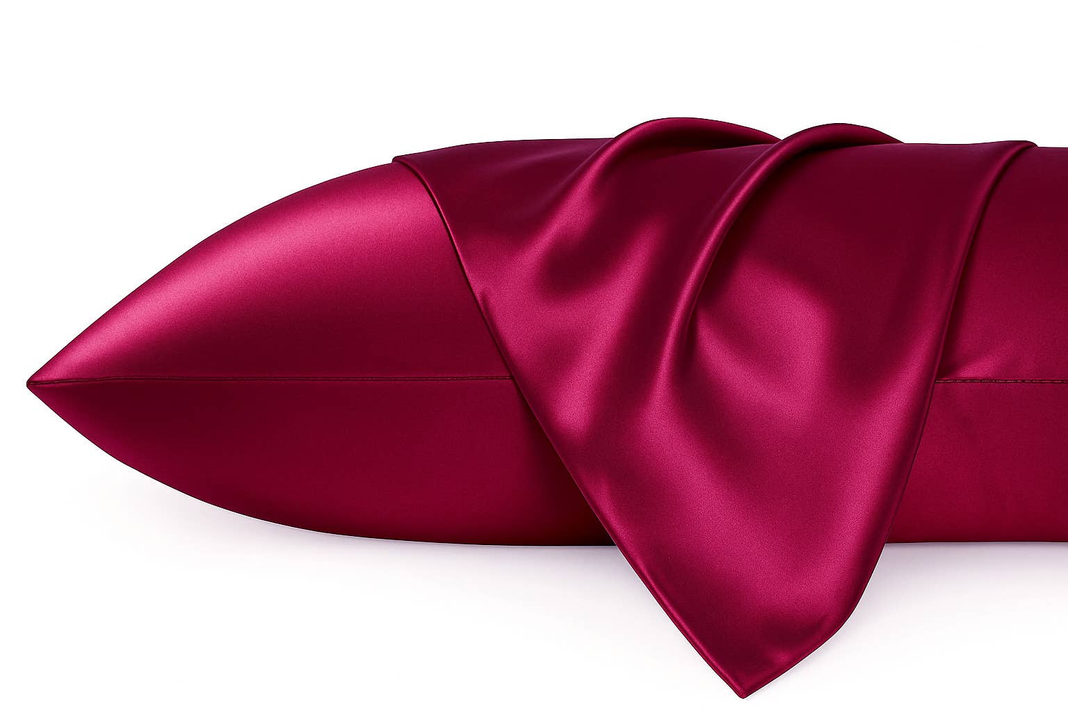 Red Satin Pillowcase 60 x 70 cm